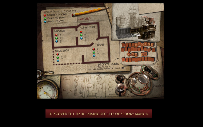 Spooky Manor 1.0 : Mortimer Beckett - Spooky Manor screenshot
