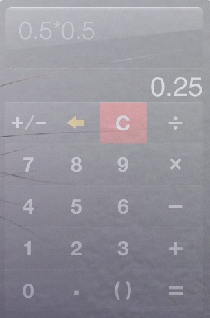 Handy Calculator 2.0 : Transparency