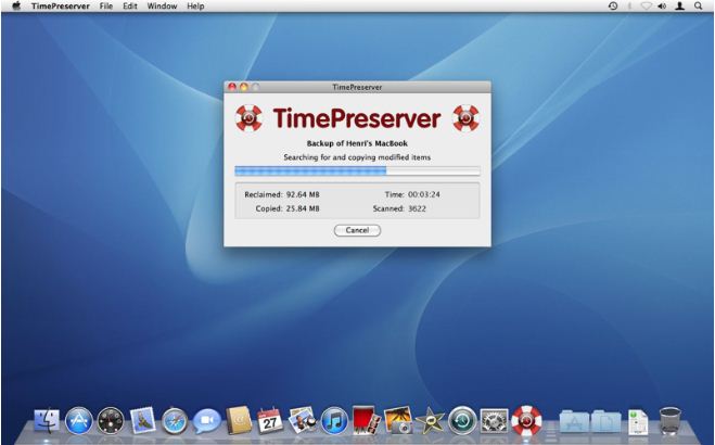 TimePreserver 1.4 : General view