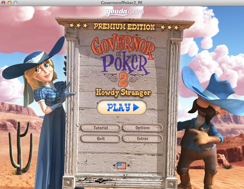 Governor of Poker 2 : Main Menu