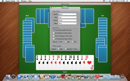 Hearts Cards screenshot