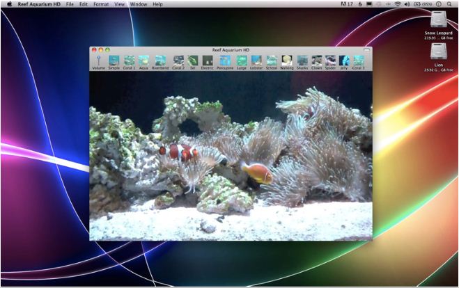 Reef Aquarium HD 1.0 : General view