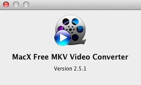 MacX Free MKV Video Converter 2.5 : About window