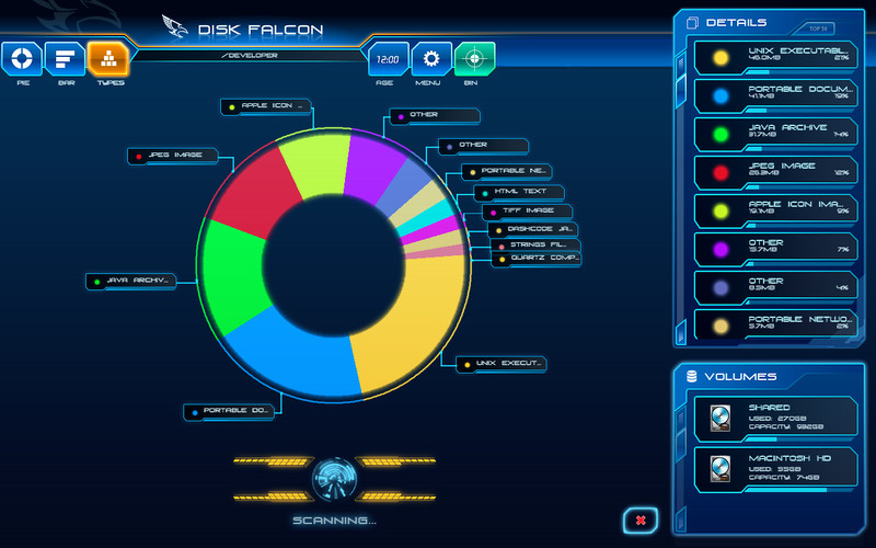 Disk Falcon 1.1 : Disk Falcon screenshot