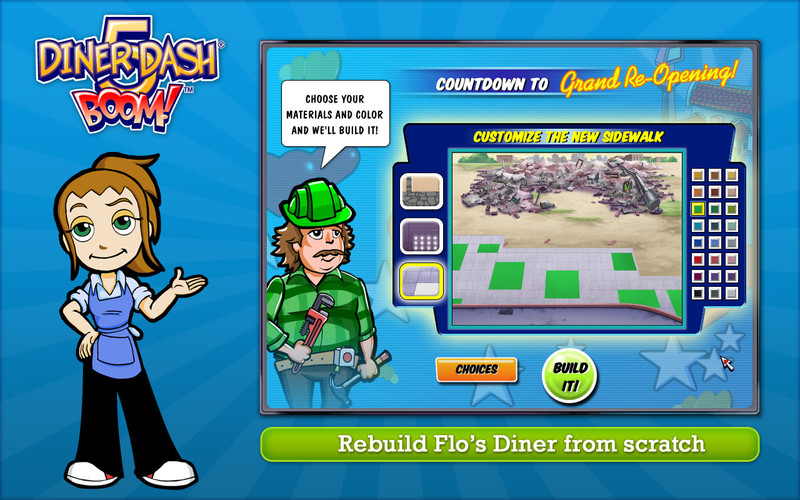 Diner Dash 5: BOOM! 1.2 : Diner Dash 5: BOOM! screenshot