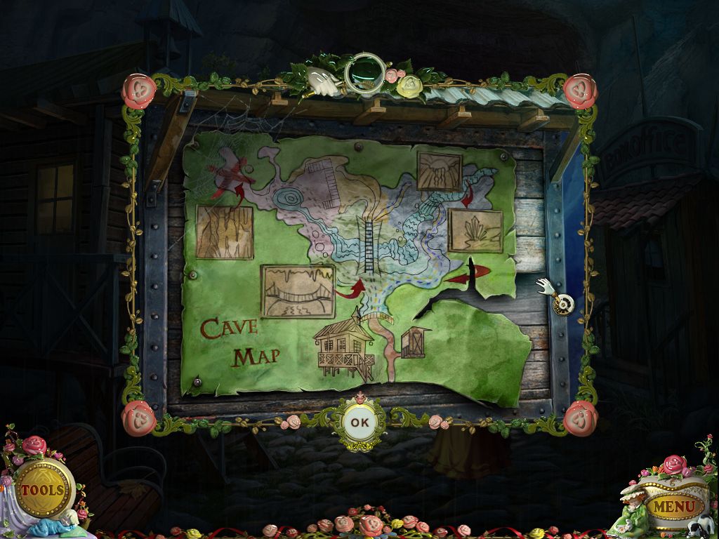 PuppetShow: Lost Town 1.0 : Cave map