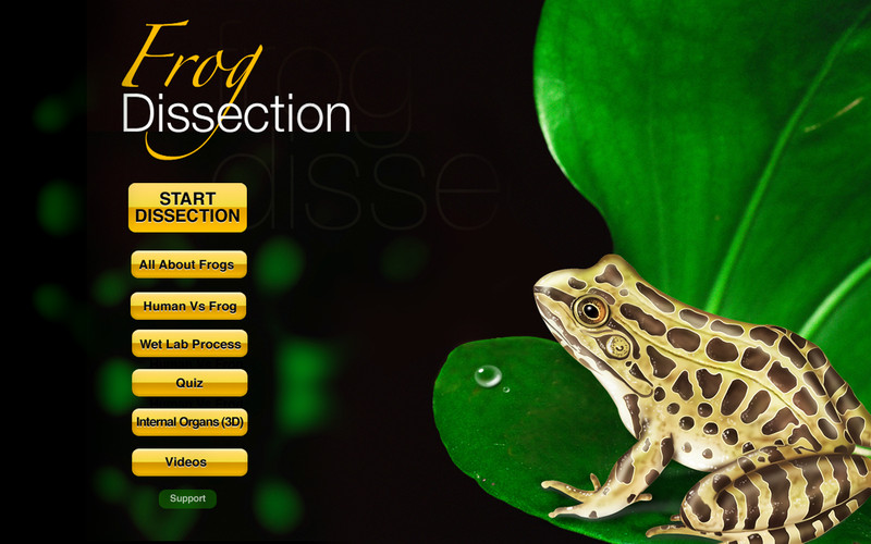 Frog Dissection 1.0 : Frog Dissection screenshot