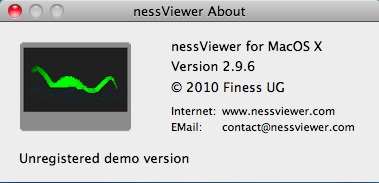 nessViewer 2.9 : About Window