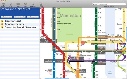 New York Subway screenshot