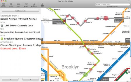 New York Subway screenshot