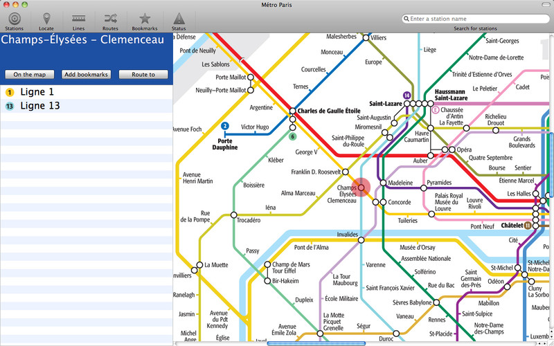 Paris Metro 1.1 : Paris Metro screenshot