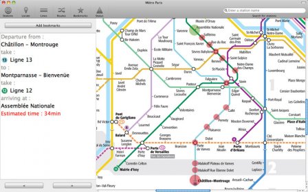 Paris Metro screenshot