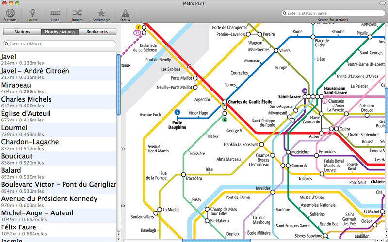 Paris Metro 1.1 : Paris Metro screenshot