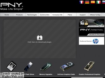 PNY Movie Player 1.0 : Main interface