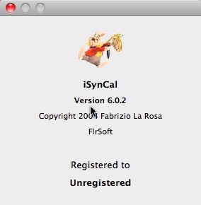 iSynCal 6.0 : Main window