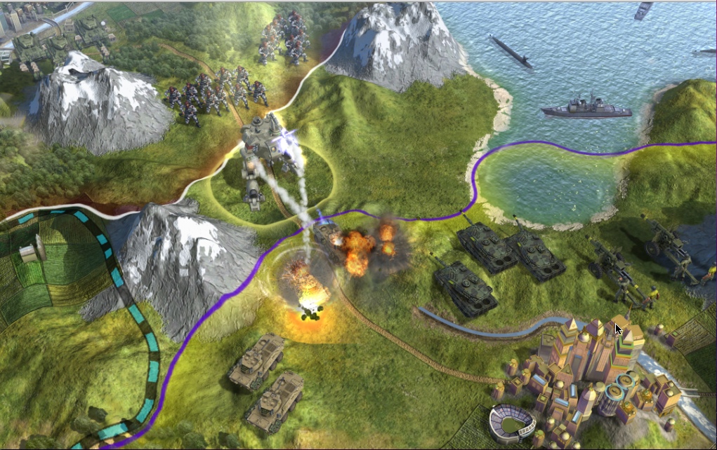 Civilization V: Campaign Edition 1.0 : Main window
