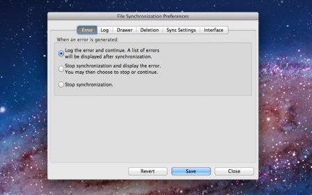 File Synchronization screenshot