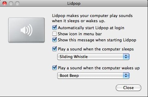 Lidpop 1.0 : Main interface