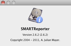 SMARTReporter 2.6 : About window