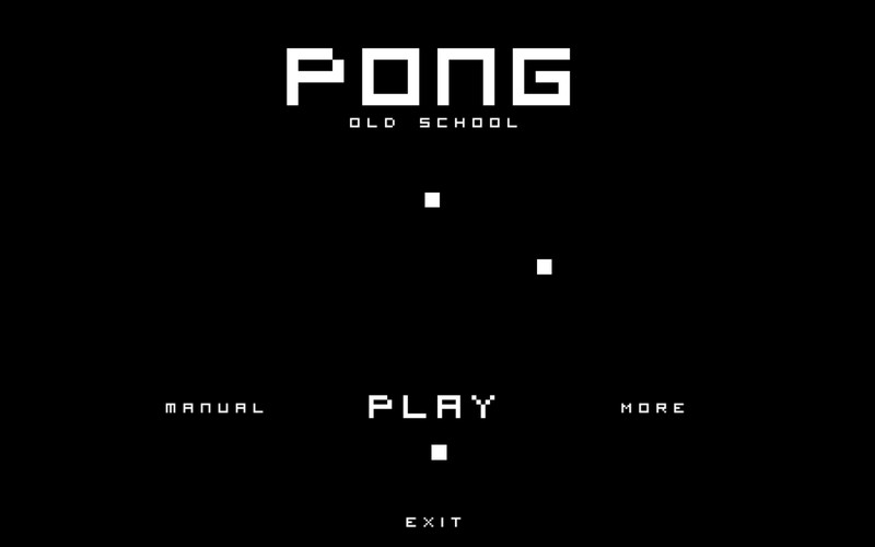 Pong - Old School 1.1 : Pong - Old School screenshot