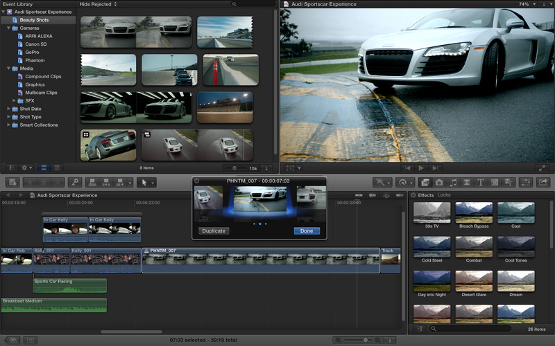 Final Cut Pro 10.0 : Final Cut Pro screenshot