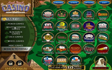 Reel Deal Casino Valley of the Kings screenshot