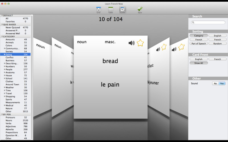 Learn French 1.0 : Learn French screenshot