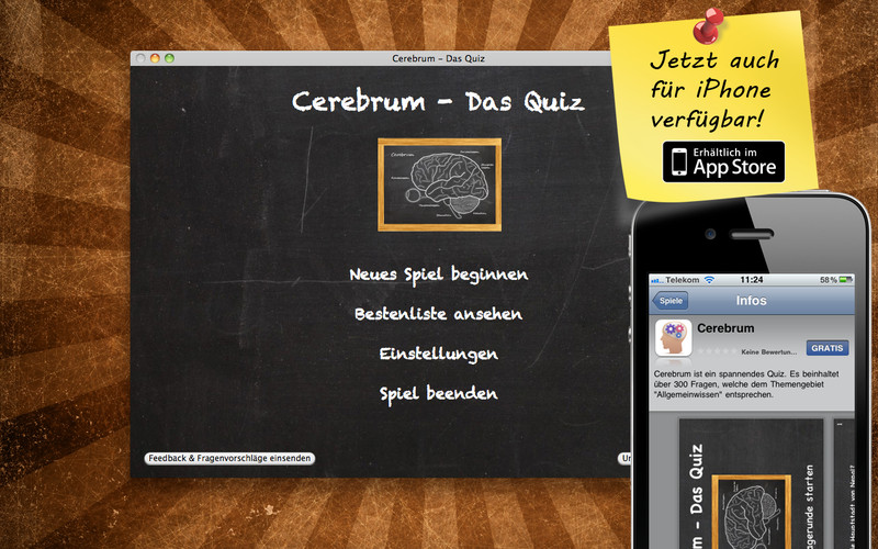 Cerebrum - Das Quiz 1.5 : Cerebrum - Das Quiz screenshot