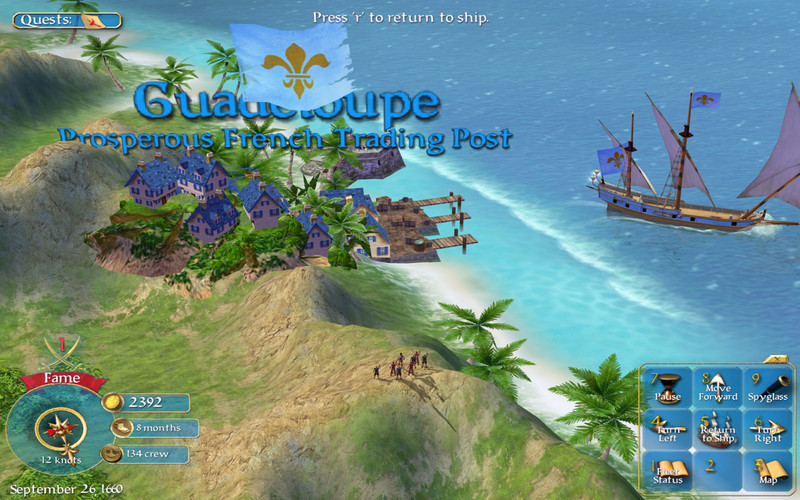 Sid Meiers Pirates 1.1 : Sid Meier's Pirates! screenshot