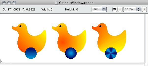 Cenon 3.9 : Graphic Window