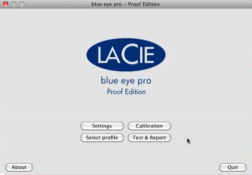blue eye pro 1.0 : Main window