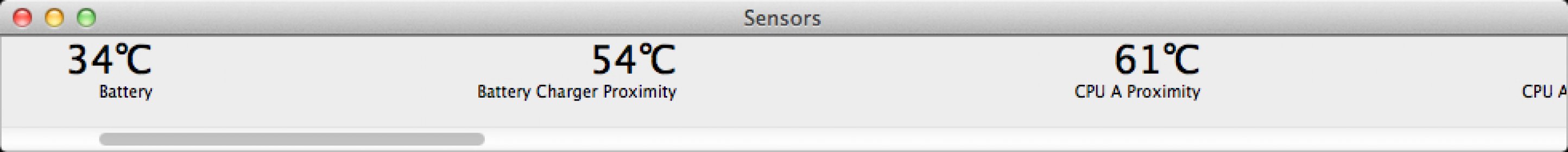 Sensors Window