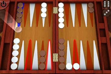 ArtDeco Backgammon 3D 1.6 : Main window