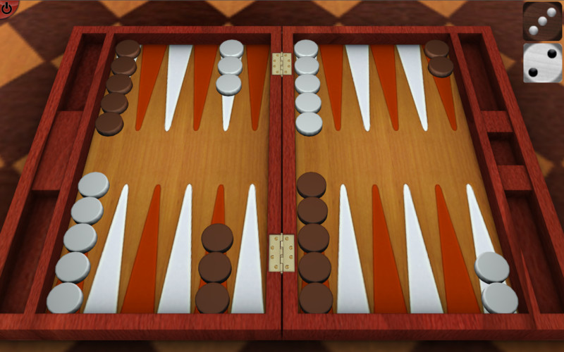 ArtDeco Backgammon 3D 1.2 : ArtDeco Backgammon 3D screenshot