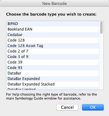 Barcode Producer 6.6 : New Barcode