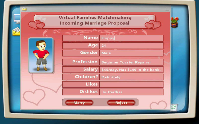 VirtualFamilies 1.0 : Virtual Families screenshot