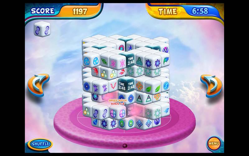 MahjonggDimensionsDeluxe 1.0 : Mahjongg Dimensions Deluxe screenshot