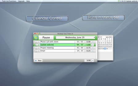 Desktop Task Timer LE screenshot