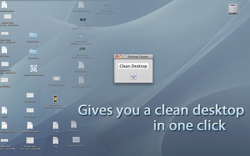 Desktop Cleaner 1.0 : Desktop Cleaner screenshot