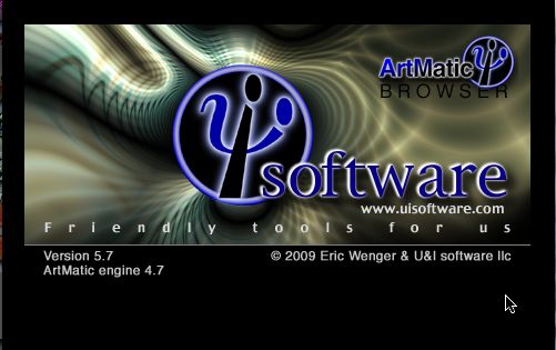 ArtMatic Browser 5.8 : Main window