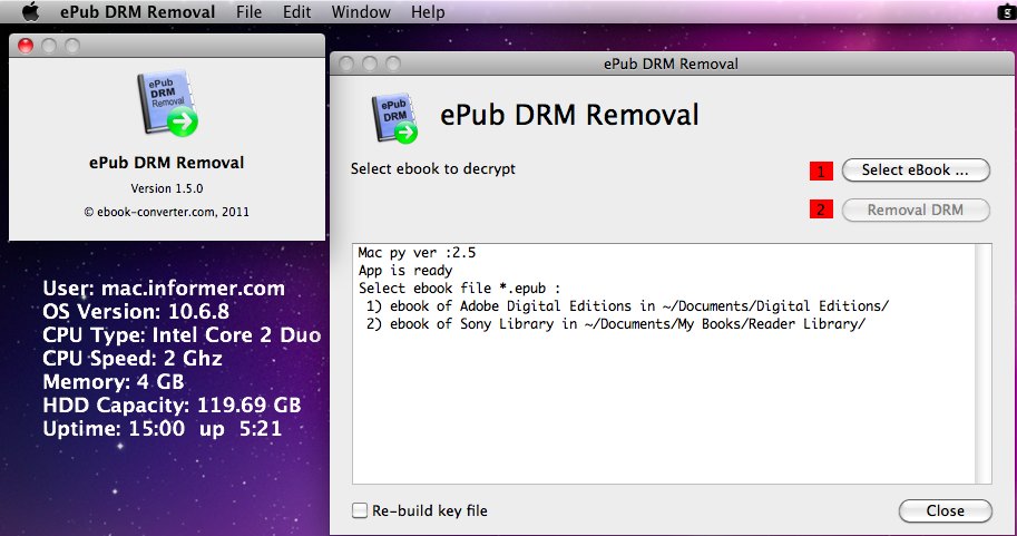 Free Epub Drm Removal For Mac