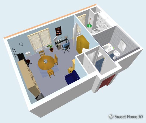 Sweet Home 3D 3.3 : An example