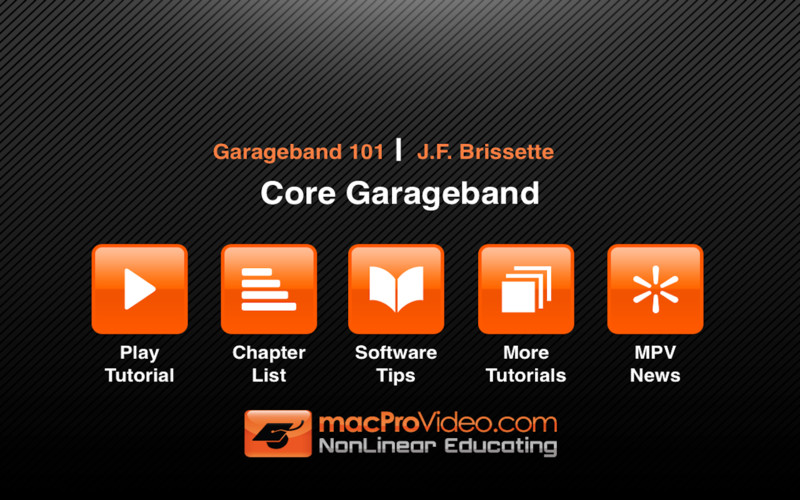 Course For GarageBand ’09 1.0 : Course For GarageBand 