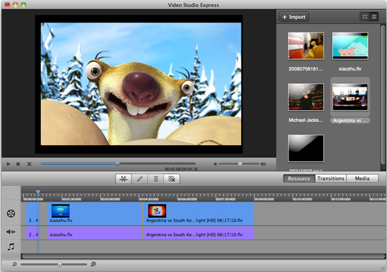 Aimersoft video editor