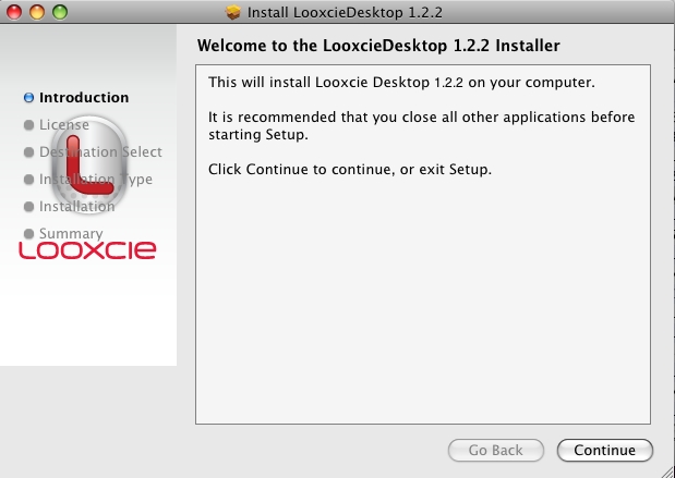 LooxcieDesktop 1.2 : Installer