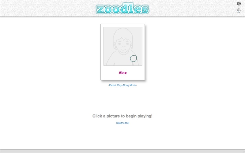 Zoodles 3.0 : Child Selection