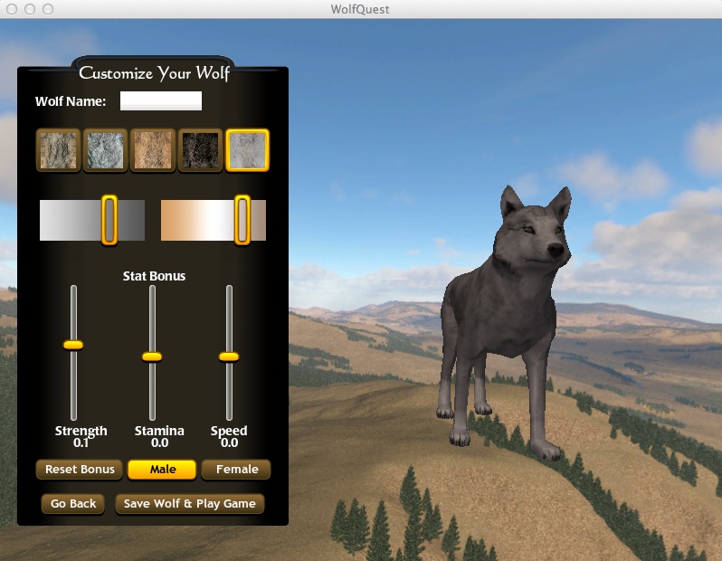 WolfQuest 2.5 : Customizing Wolf