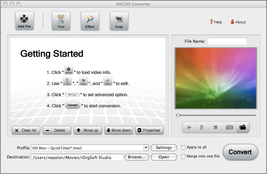 free avchd converter mac