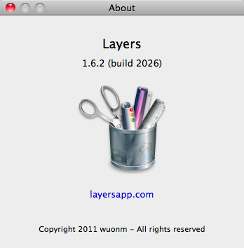 Layers 1.6 : Program version