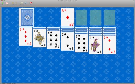 Classic Solitaire for Mac OSX screenshot